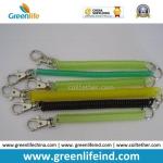 Clip-on Key Coil Chain W/Metal Snap&Mobile Phone Strap