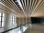Suspended Aluminum U Baffle Ceiling Galvanized Steel 600x600mm