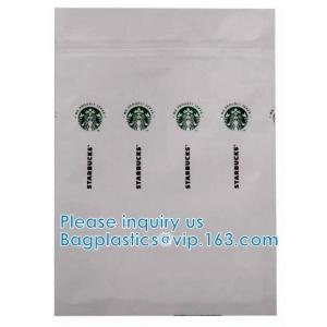 Bio, eco, compost, Square bottom, Flat Bottom, Stand Up, Side Gusset, Zipper Top