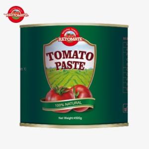 China 4500g Canned Tomato Paste Meets ISO HACCP Standards As Well As Adhering To FDA Production Regulations factory