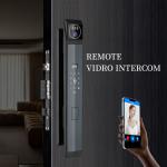 Aluminum Alloy Video Intercom Door Lock 3D Face ID Recognition Door Lock