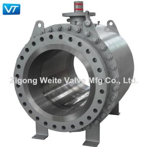 China Customized API 598 Trunnion Mounted Ball Valve ASME B31.4 Forged factory