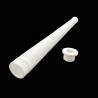 Buy cheap PTFE Tube Dispersion Resin Extruded Plastic White And High Temperature from wholesalers