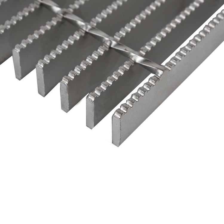 Hot-dip galvanized toothed steel grating platform step plate
