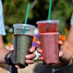 Glitter Insulated Neoprene Iced Coffee Sleeves