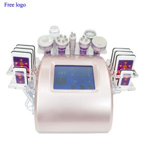 China Multifunctional 40k RF Ultrasonic Cavitation Machine 8 In 1 For Weight Loss factory