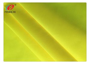 China 100% Polyester Safety Fluorescent Material Fabric Orange Yellow For Warning Vest factory