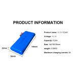 Factory Direct Sale Lighting 18650 11.1v 5.2ah 2200mAh 2600mAh 3000mAh 7.4V 14