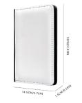 DIY Waterproof Leather Sublimation Blanks Passport Holder For Personalized