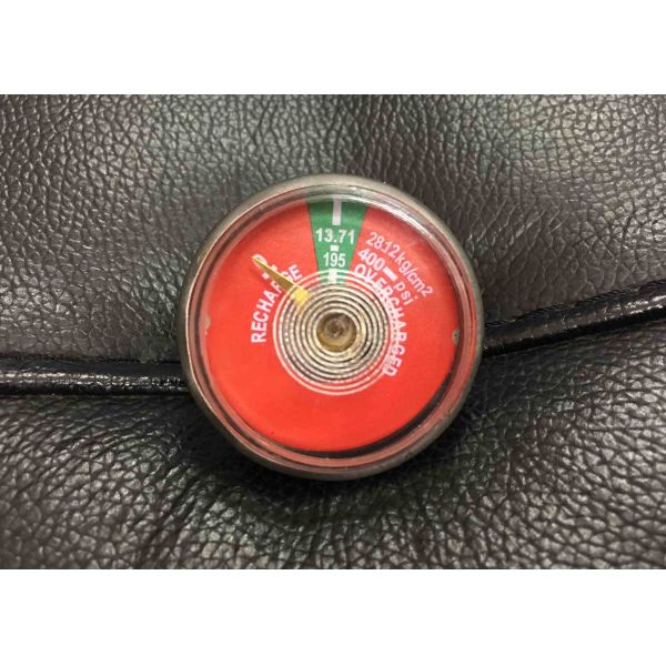 China Brass / Stainless Steel Fire Extinguisher Gauge For Portable Fire Extinguisher factory