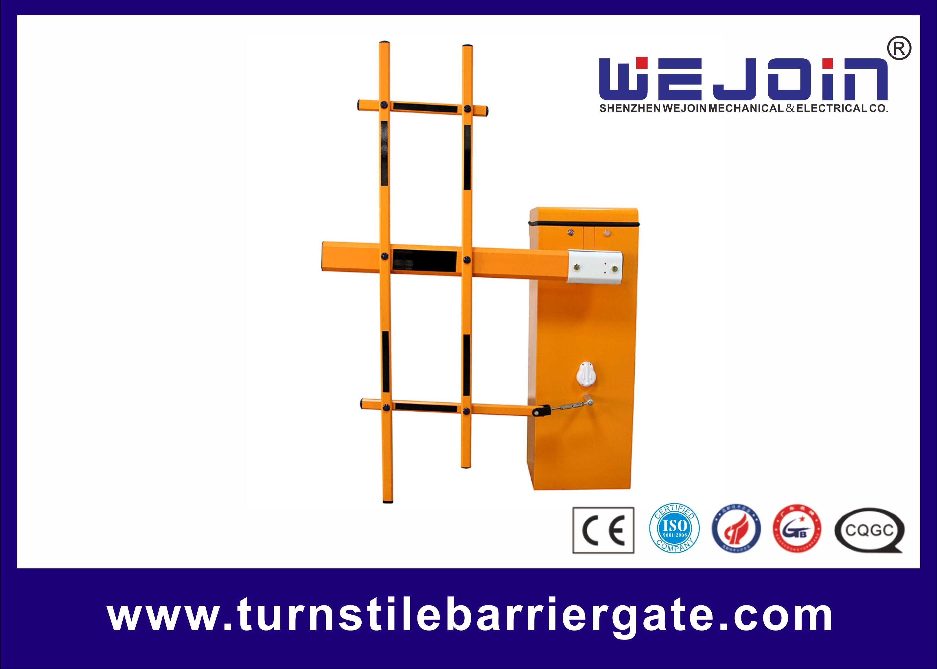 China Heavy Duty Fencing Boom Barrier Compatible with Parking Barrier System factory