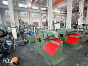 China Hydraulic 15kw Motor Scrap Metal Alligator Shear For Steel factory