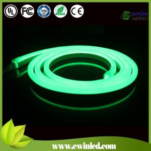 China Mini DC 12v Xmas led neon flex for outdoor SMD 108leds 6w/m green neon strip factory