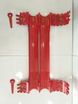 Dual Channel ESP Cable Protectors / Pump Punching Cable Protector Customized