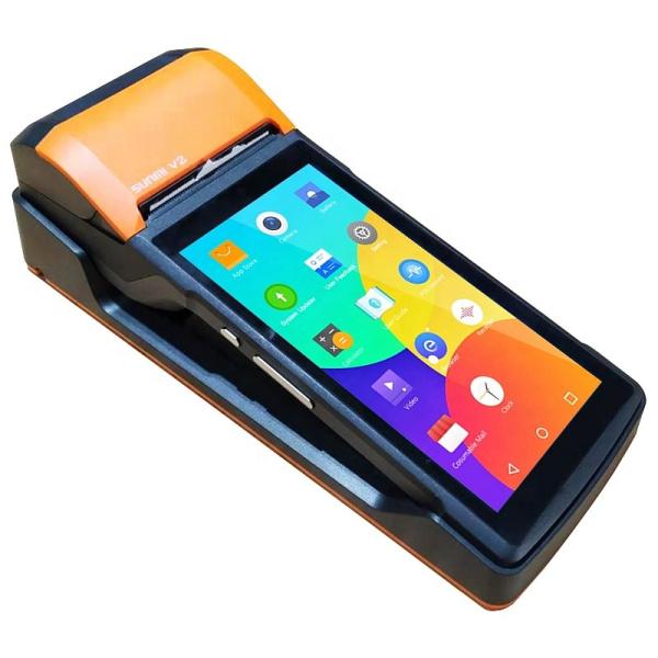 China Store 4G Wireless Handheld Pos Terminal With 1D 2D Scanner factory