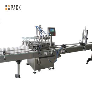 China High Accuracy Automatic Oil Filling Machine Touch Screen PLC Control factory
