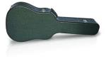 PVC Leather Exterior Acoustic Guitar Travel Case , Acoustic Bass Hard Case With