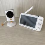 FHSS Wireless Digital Baby Monitor 5 Inch 720P Color Display Two Way Audio