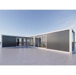 20ft 40ft Flat Pack Container House , Detachable Prebuilt Container House