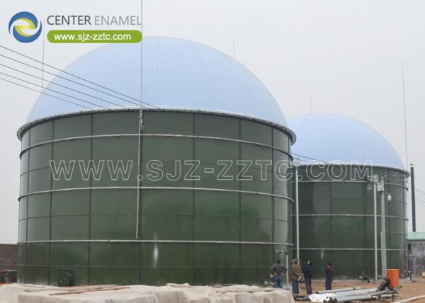 Center Enamel Provides Anaerobic Digester Tanks For United Kingdom Wastewater