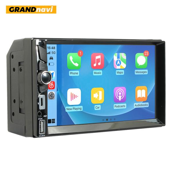 7 Inch Multimedia Car Stereo Car DVD Player MP5 CarPlay Video 2 Din with Mirror