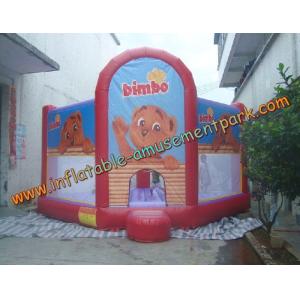 Professional Kids Bimbo Commercial Bouncy Castle , Inflatable Jumping Castle