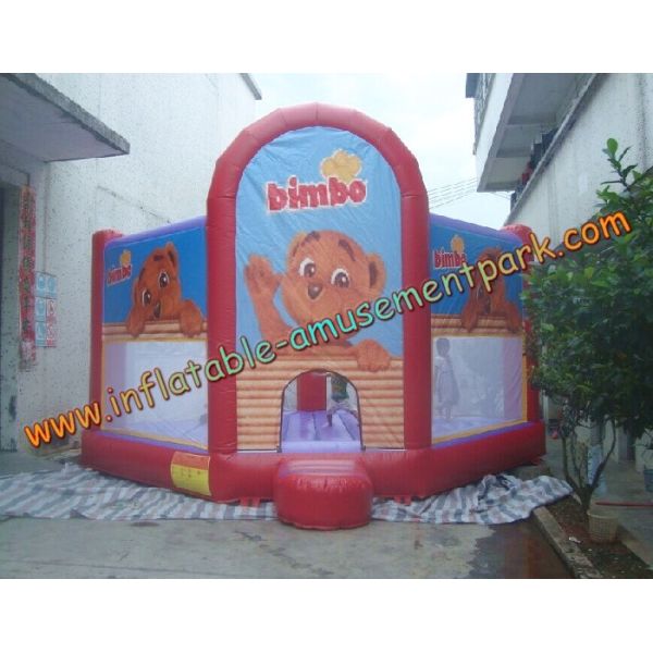 Professional Kids Bimbo Commercial Bouncy Castle , Inflatable Jumping Castle