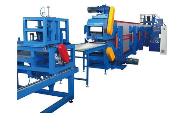 China PU Sandwich Panel Line for Exterior Wall Aluminium Warm Keeping Panel factory