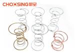 Galvanized 9 Gauge Furniture Coil Springs , Upholstery Strap Springs Edge Wire
