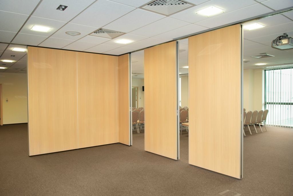 Aluminum Sliding Operable Sound Proof Partitions Commercial Furniture