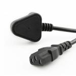 PVC Jacket 220v South Africa Grow Light Power Cord , 3 Pin AC Power Cord