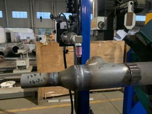 China High Frequency Circular Seam Welding Machine with 200kg Welding Weight and 5.5kW Rated Power factory