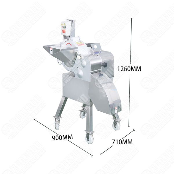 China Multifunctional Green Onion Vegetable Chopper/ Vegetable Cutting Machine /Fruit Cutter factory