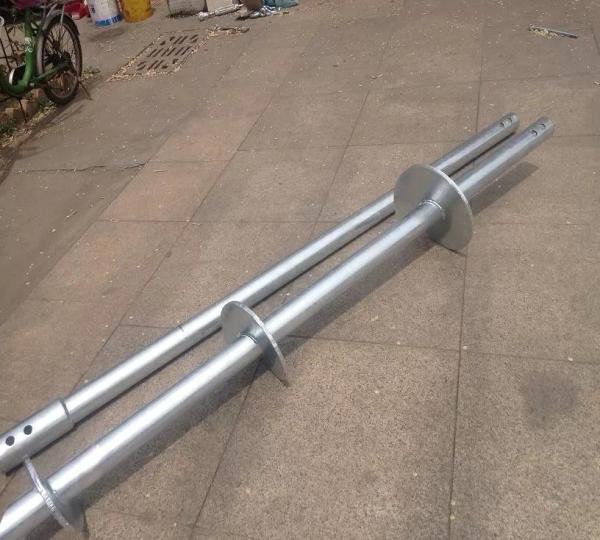 Hot Deep Customised Galvanized Steel Ground Screw Helical Bolt Piles for Solar