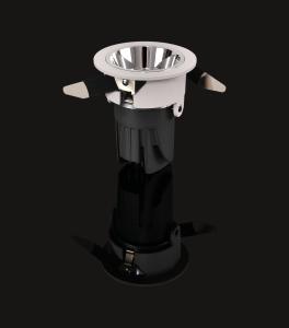 China 18W 24deg Ra90 Dimmable Led Ceiling Spotlights For Supermarkets usage factory