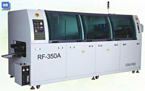 China 3 Zones 350mm PCB Wave Soldering Machine 400kg Solder Pot factory