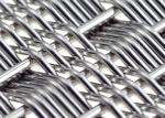 2.5mm Ss316 Decorative Woven Wire Mesh Type Flat For Facade