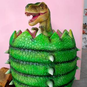 China Animatronic Electric Realistic Dinosaur Egg Model Customized Sound factory