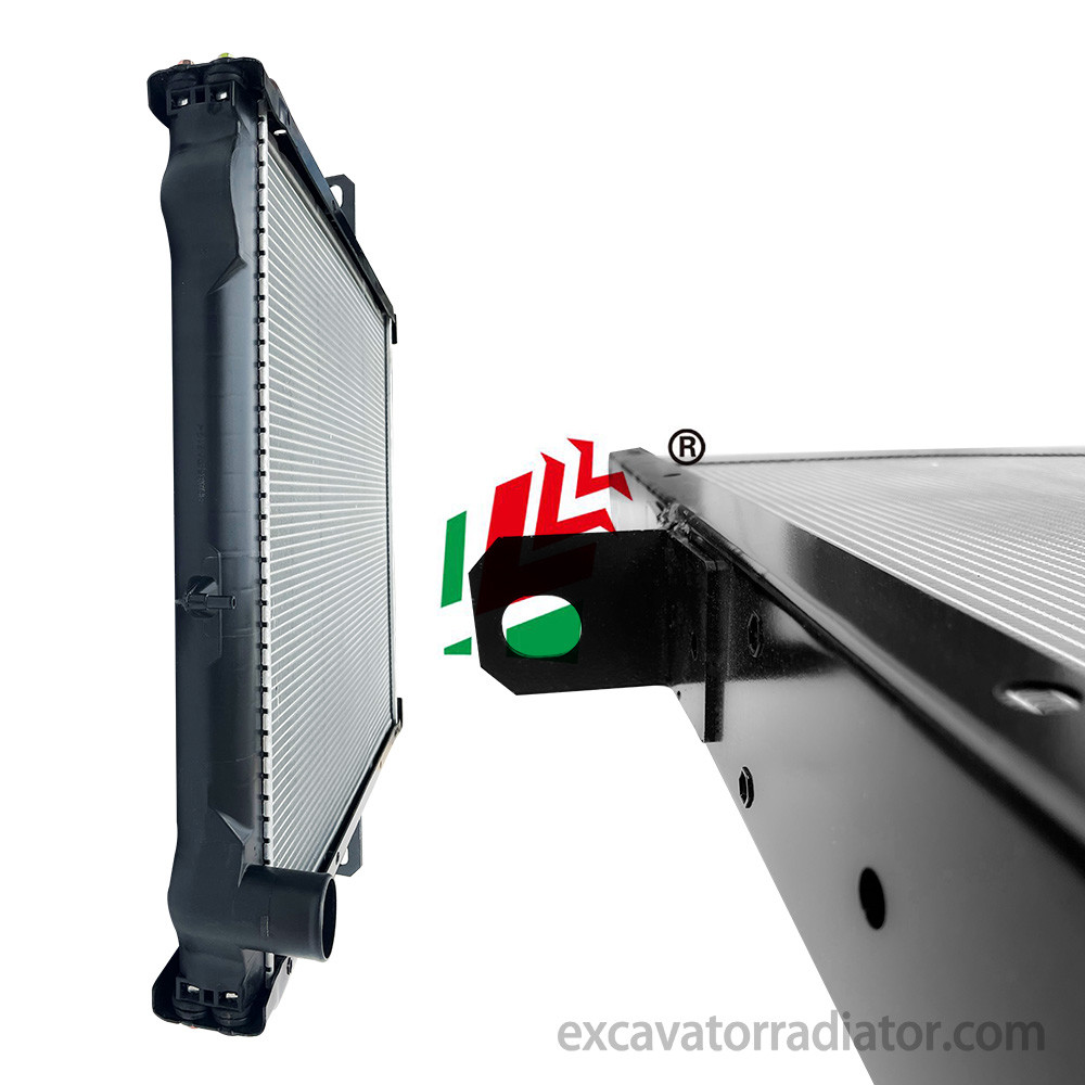 Isuzu 51k radiator high-quality aluminum core truck radiator assembly accessories