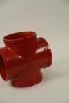 Corrosion Resistance 4 Way Pipe Fitting For Commercial Piping Systems