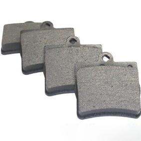 China Mercedes Benz 0024205120 Chassis Parts Brake Pad Set factory