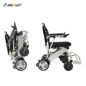 China Lightweight Motorized Folding Mobility Power Wheelchair factory