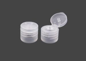 China 18/410 PP natural flip top caps, caps and closures manufacturers, bottle snap top cap for hand sanitizer factory