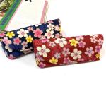 Small floral canvas glasses bag, custom sunglasses box