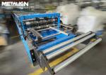 High Strength Concrete Bonding Metal Deck Roll Forming Machine 22Kw 15m/Min