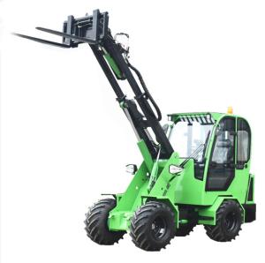 China 915 Hydrostatic Tractor Telescopic Boom Front Loader Machine factory