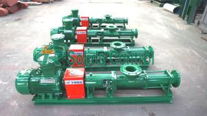 China Solid Control Screw Type Pump G Series 0.3Mpa Pressure 7.5kw Power 386kg Weight factory