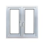 Double Glazed Open Glass Casement Window Plastic UPVC Casement Windows