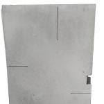 Common Refractoriness Black Carborundum Plate for Industrial Furnace Application