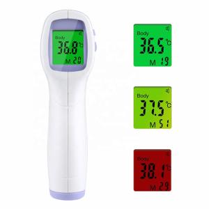 China AAA batteries Digital Body Non Contact IR Infrared Thermometer factory